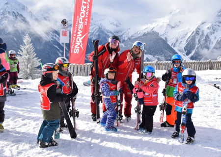 Middagpauze Snowsports Mayrhofen kinderlessen